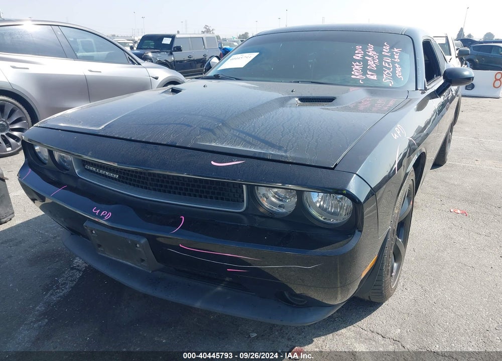 2014 DODGE CHALLENGER SXT VIN: 2C3CDYAG3EH204441
