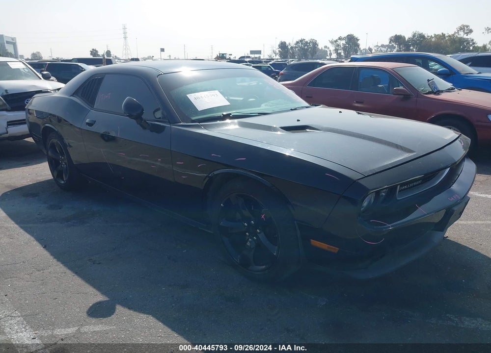 2014 DODGE CHALLENGER SXT VIN: 2C3CDYAG3EH204441