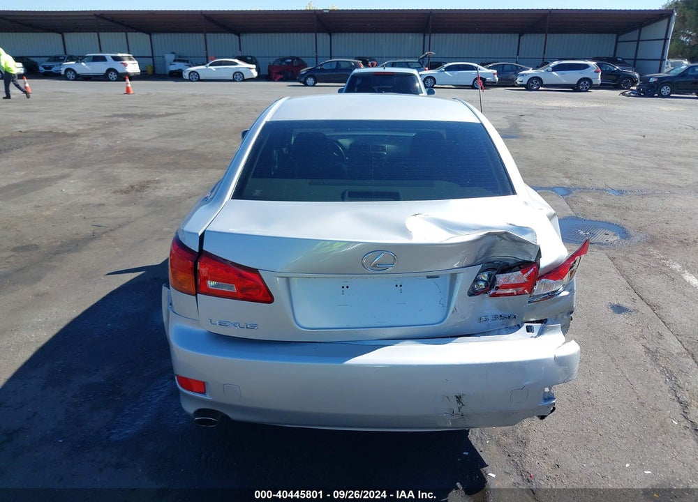 2006 LEXUS IS 350 VIN: JTHBE262862000645
