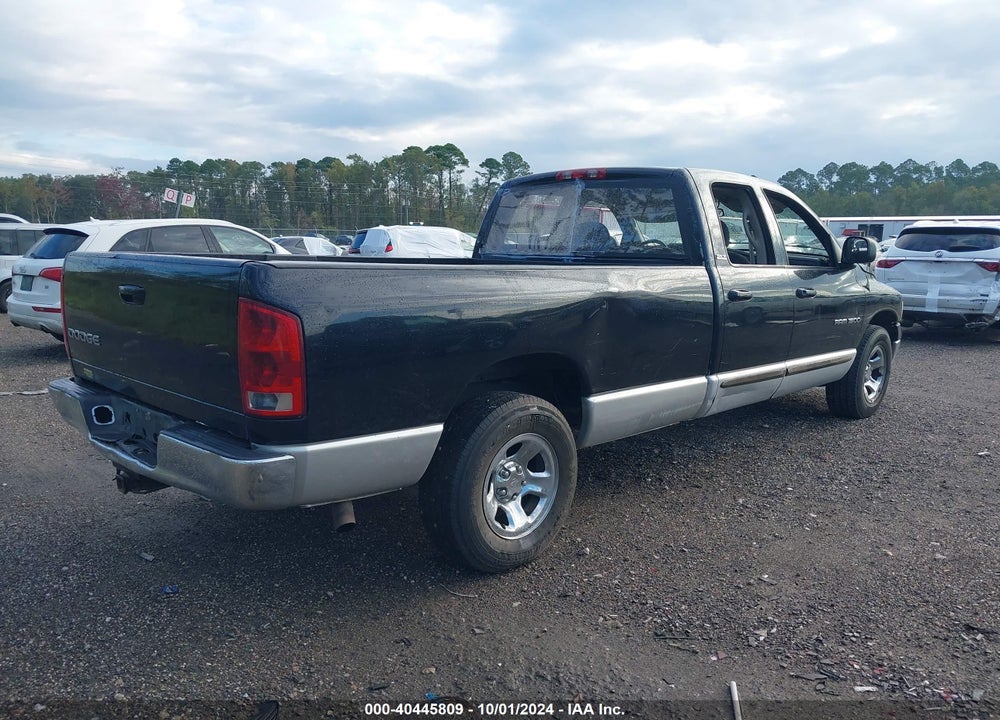 2002 DODGE RAM 1500 ST VIN: 3D7HA18N52G210586