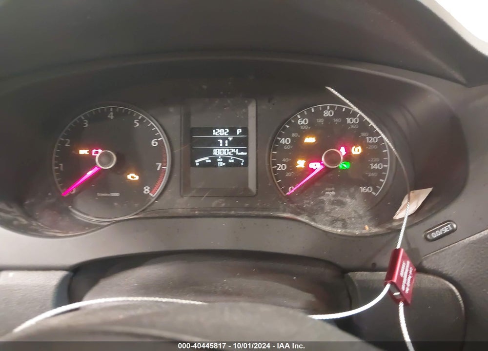 2011 VOLKSWAGEN JETTA 2.5L SE VIN: 3VWDX7AJ3BM346151
