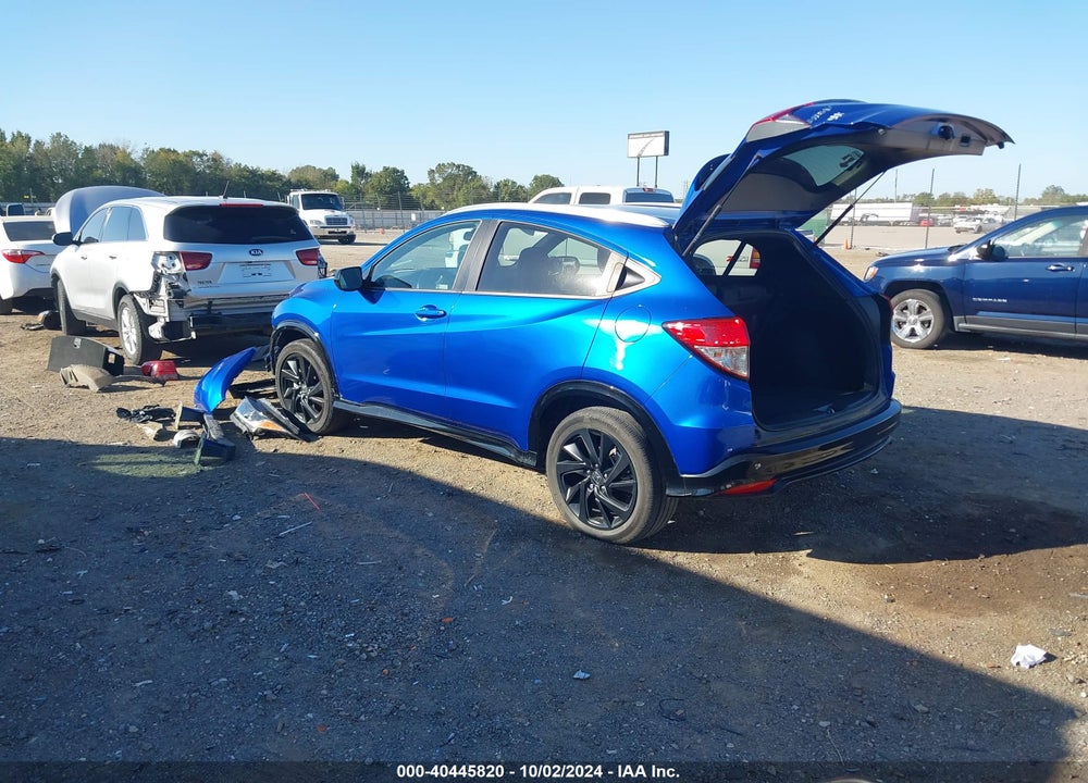 2022 HONDA HR-V 2WD SPORT VIN: 3CZRU5H19NM727092
