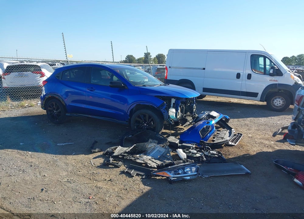 2022 HONDA HR-V 2WD SPORT VIN: 3CZRU5H19NM727092