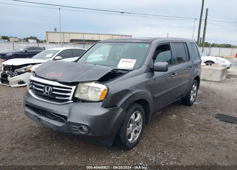 2014 HONDA PILOT EX-L VIN: 5FNYF3H6XEB028134