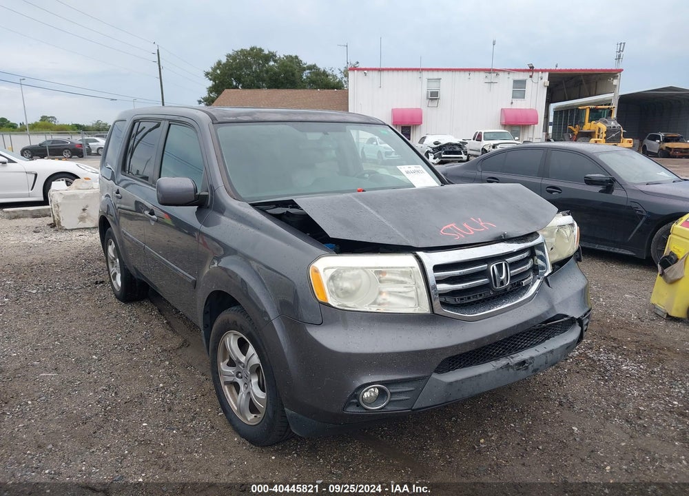 2014 HONDA PILOT EX-L VIN: 5FNYF3H6XEB028134