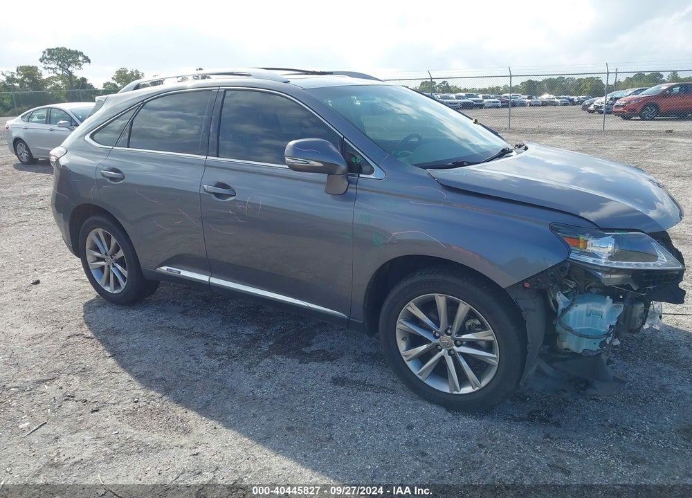 2013 LEXUS RX 450H VIN: JTJBC1BA0D2063926