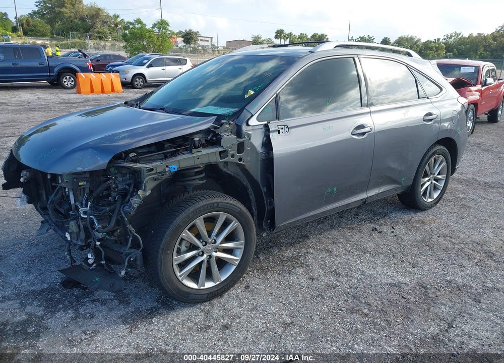 2013 LEXUS RX 450H VIN: JTJBC1BA0D2063926