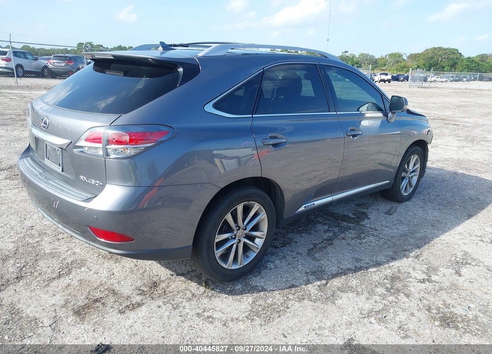 2013 LEXUS RX 450H VIN: JTJBC1BA0D2063926