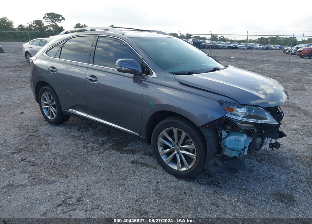 2013 LEXUS RX 450H VIN: JTJBC1BA0D2063926