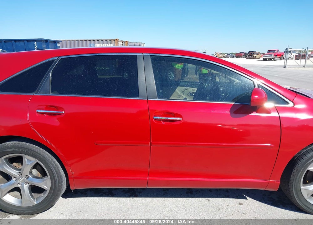 2009 TOYOTA VENZA BASE V6 VIN: 4T3ZK11A79U009222