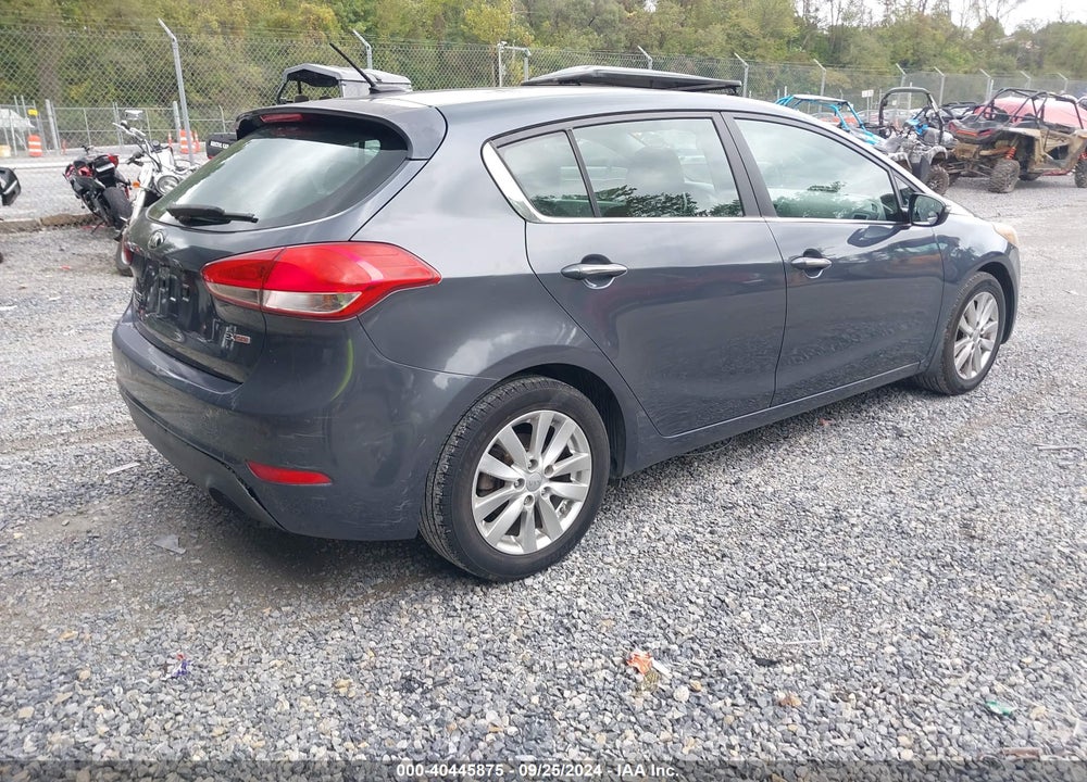 2015 KIA FORTE EX VIN: KNAFX5A80F5342337