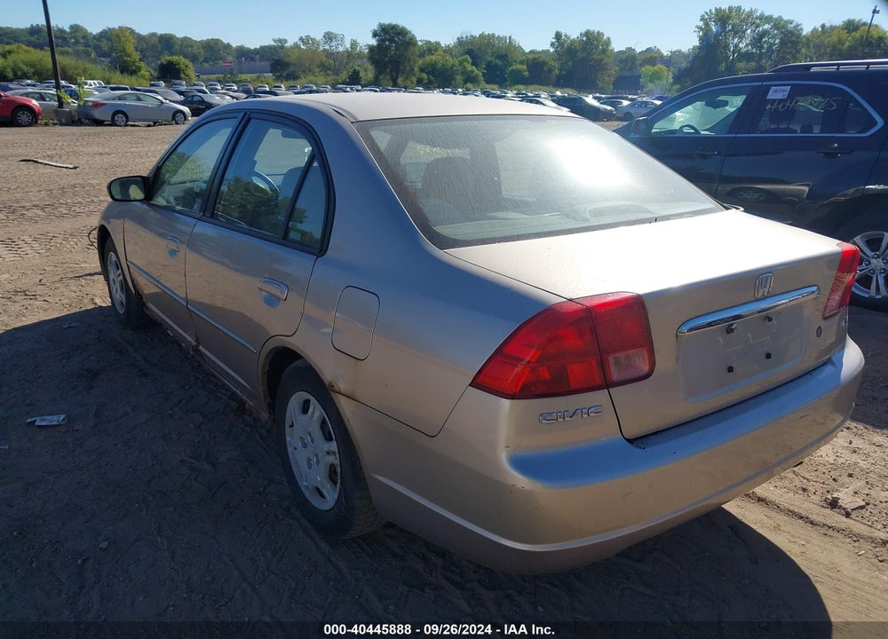2002 HONDA CIVIC LX VIN: JHMES16542S002624