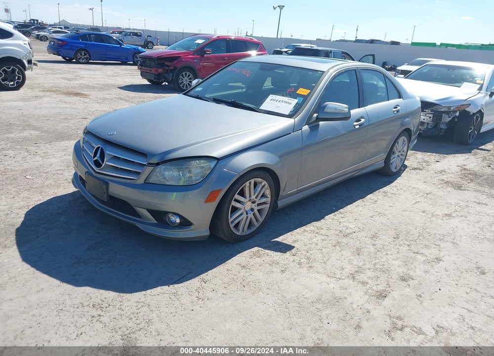2009 MERCEDES-BENZ C 300 LUXURY/SPORT VIN: WDDGF54X39R048544