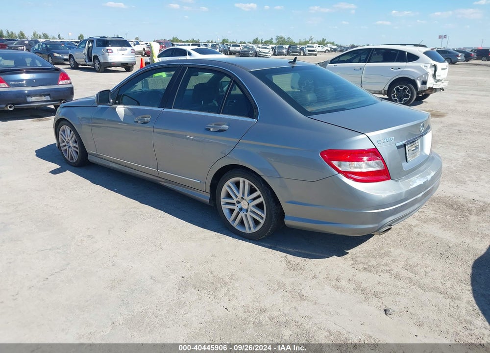 2009 MERCEDES-BENZ C 300 LUXURY/SPORT VIN: WDDGF54X39R048544