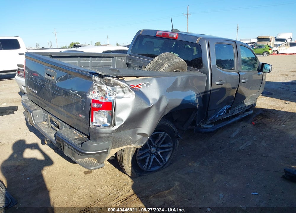 2021 CHEVROLET COLORADO VIN: 1GCGTBEN9M1119591