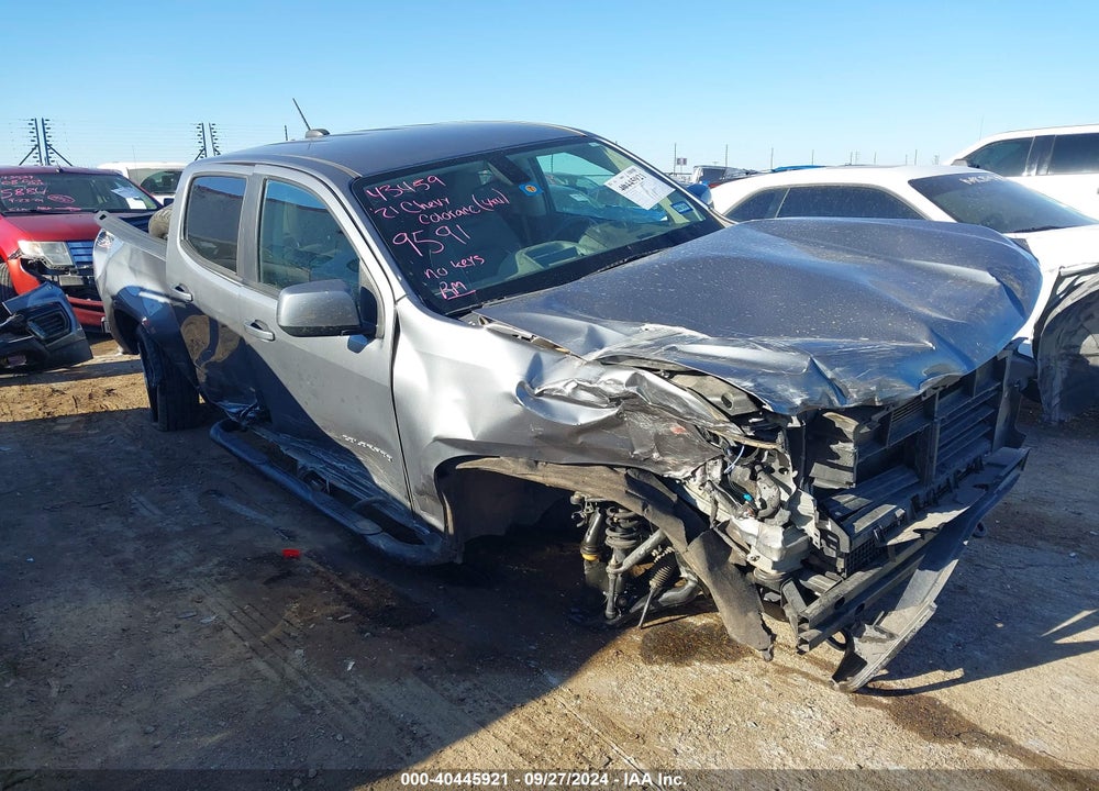 2021 CHEVROLET COLORADO VIN: 1GCGTBEN9M1119591