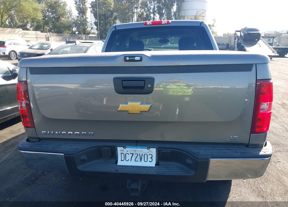2013 CHEVROLET SILVERADO 1500 LT VIN: 3GCPKSE72DG260198