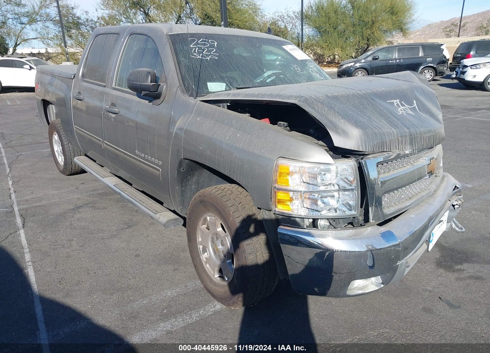 2013 CHEVROLET SILVERADO 1500 LT VIN: 3GCPKSE72DG260198