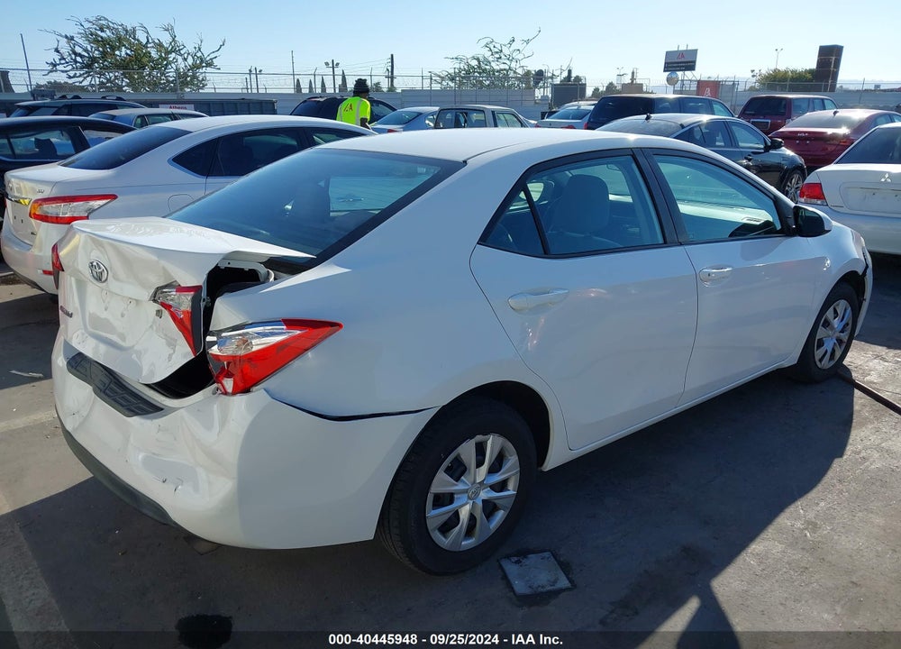 2015 TOYOTA COROLLA L VIN: 5YFBURHEXFP211562