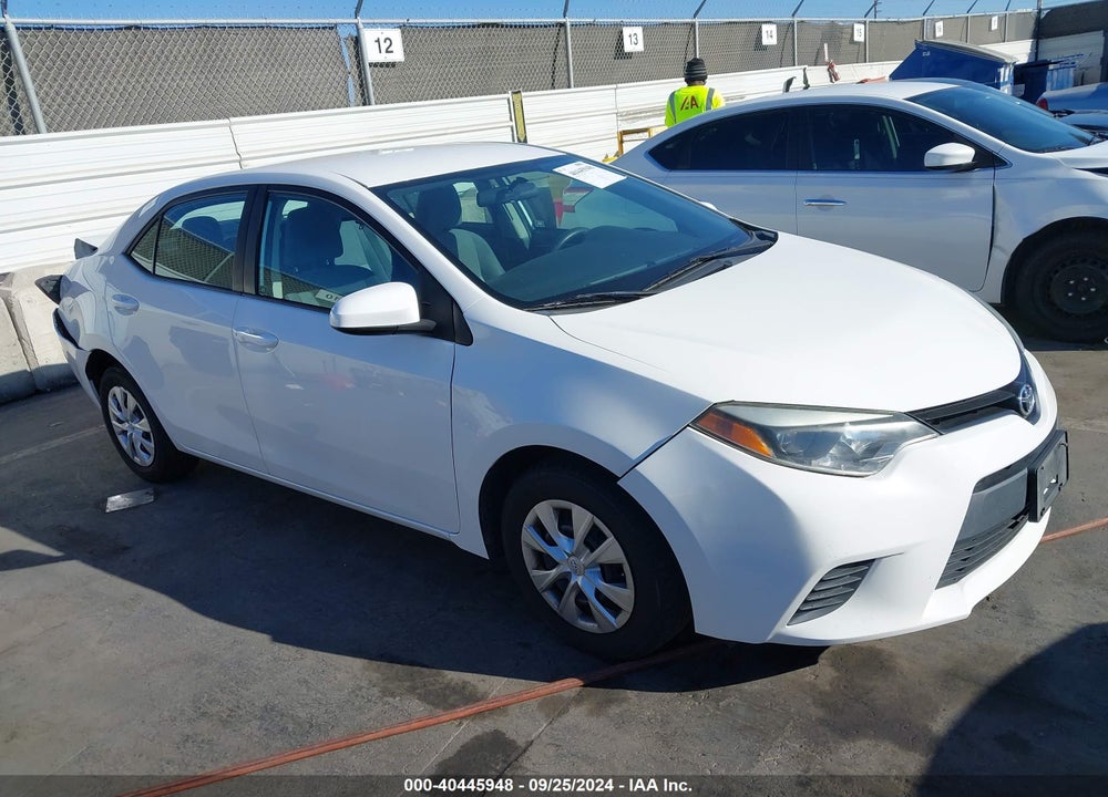 2015 TOYOTA COROLLA L VIN: 5YFBURHEXFP211562