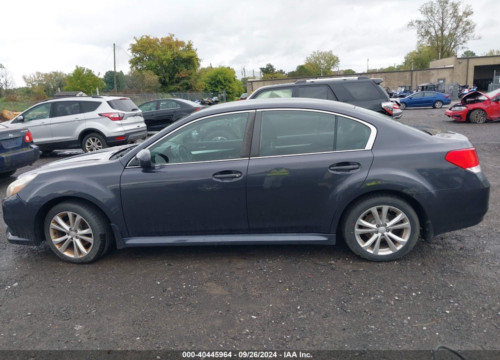 2013 SUBARU LEGACY 2.5I PREMIUM VIN: 4S3BMBB64D3027121