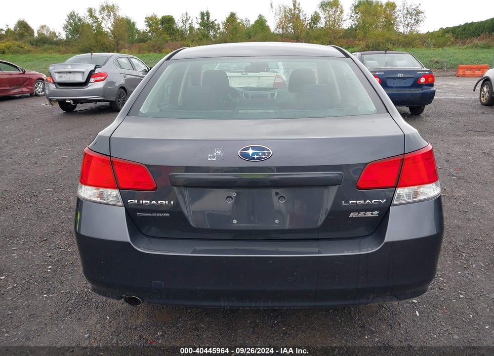 2013 SUBARU LEGACY 2.5I PREMIUM VIN: 4S3BMBB64D3027121