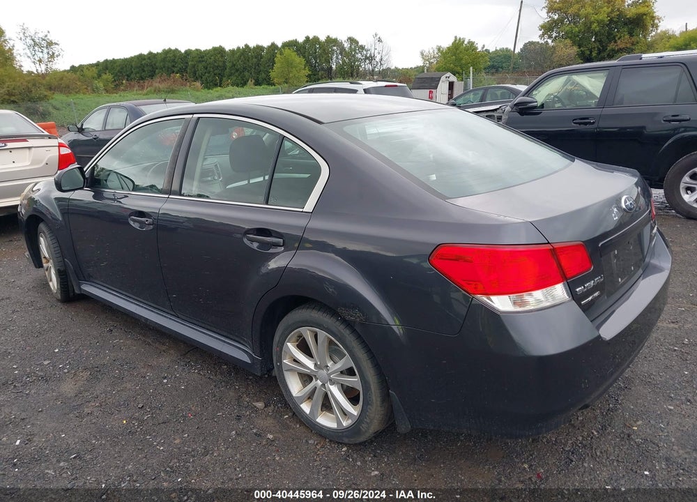 2013 SUBARU LEGACY 2.5I PREMIUM VIN: 4S3BMBB64D3027121