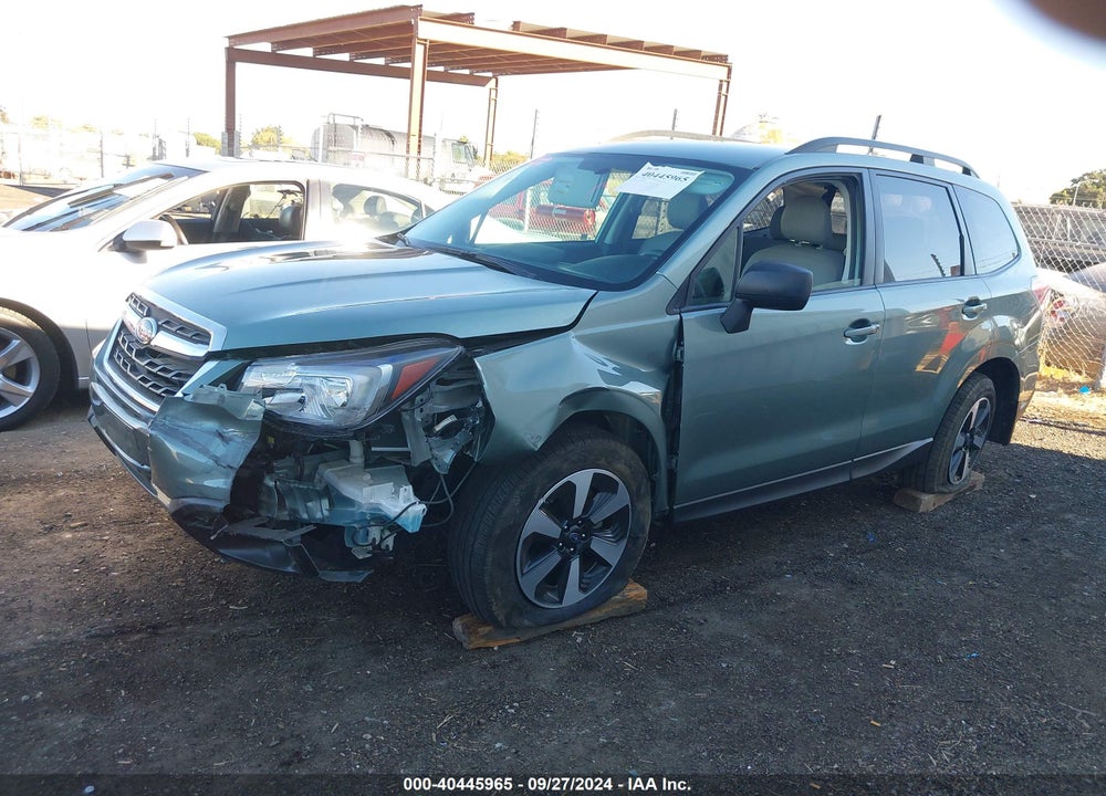 2018 SUBARU FORESTER 2.5I VIN: JF2SJABC7JH590379