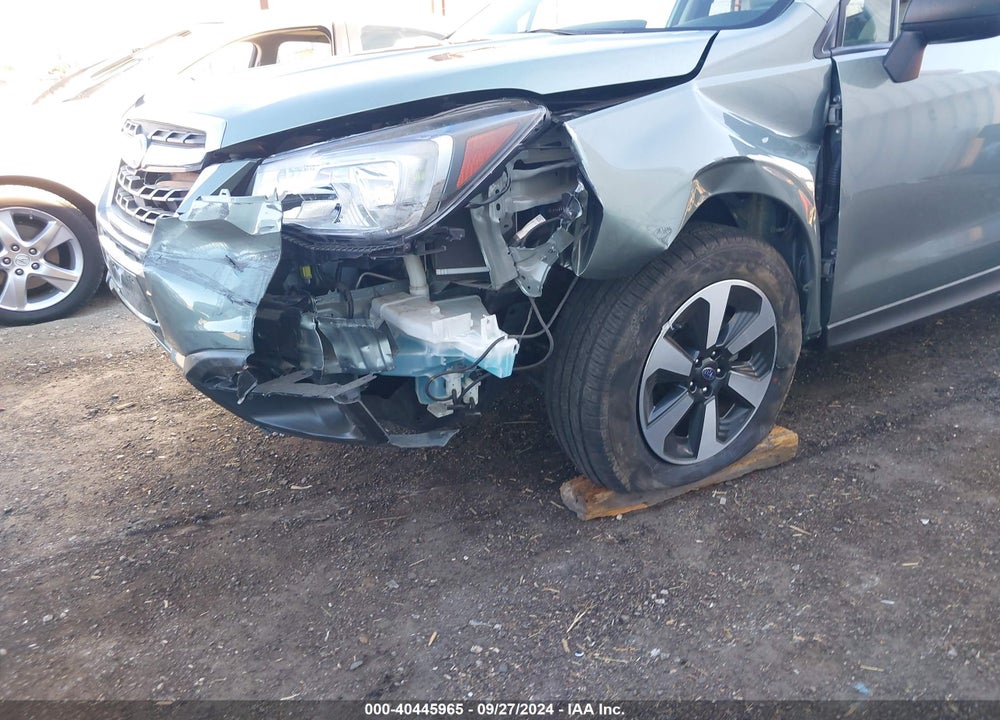 2018 SUBARU FORESTER 2.5I VIN: JF2SJABC7JH590379