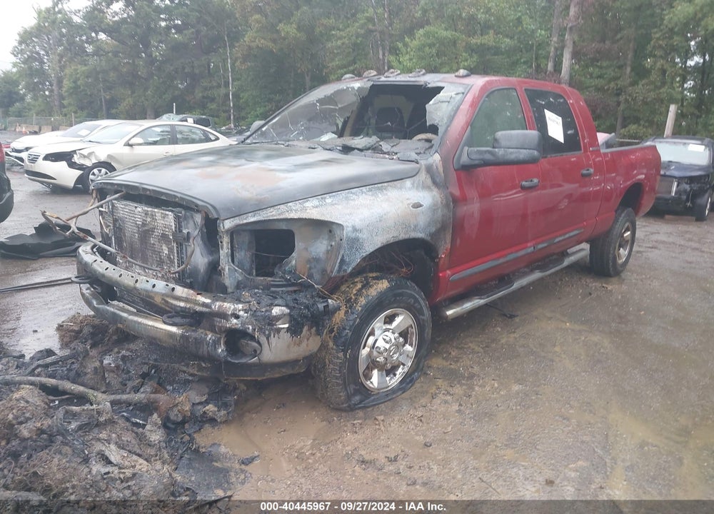 2006 DODGE RAM 2500 SLT VIN: 3D7KS29C56G209644