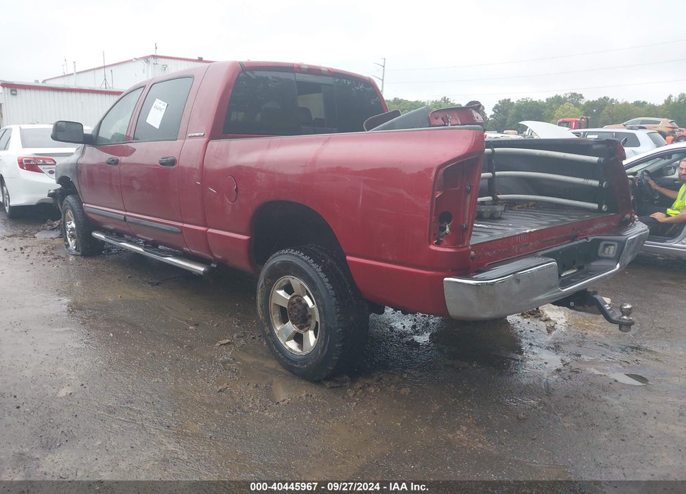 2006 DODGE RAM 2500 SLT VIN: 3D7KS29C56G209644