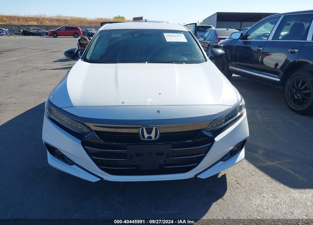 2021 HONDA ACCORD SPORT VIN: 1HGCV1F30MA072243