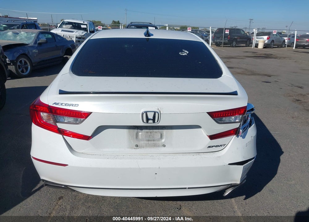 2021 HONDA ACCORD SPORT VIN: 1HGCV1F30MA072243