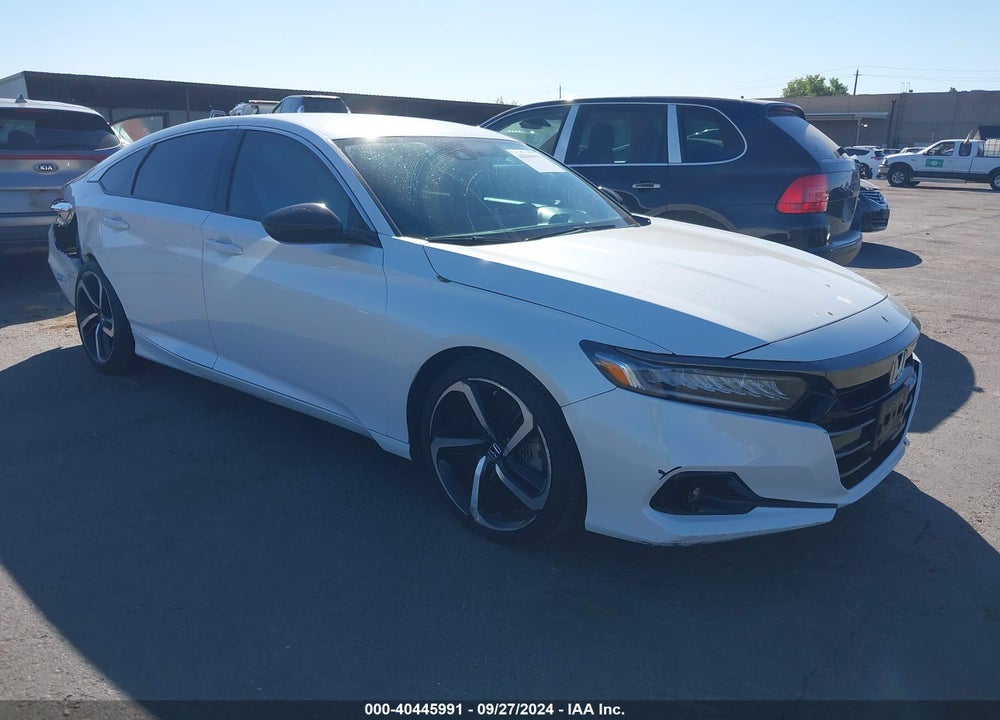 2021 HONDA ACCORD SPORT VIN: 1HGCV1F30MA072243