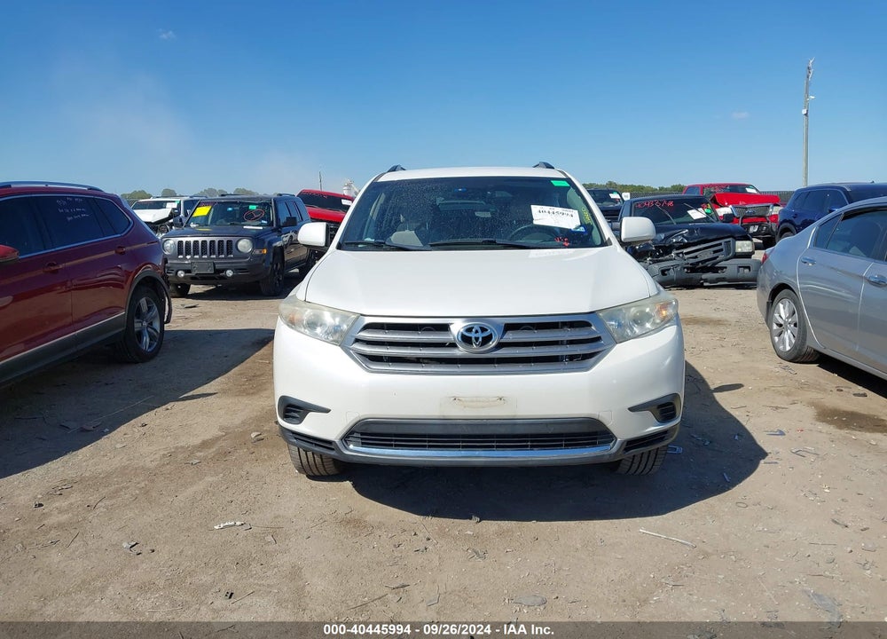 2013 TOYOTA HIGHLANDER BASE PLUS V6/BASE V6/SE V6 VIN: 5TDZK3EH5DS120087