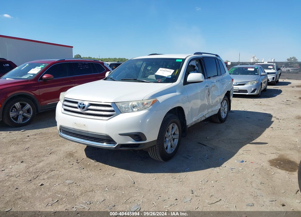 2013 TOYOTA HIGHLANDER BASE PLUS V6/BASE V6/SE V6 VIN: 5TDZK3EH5DS120087