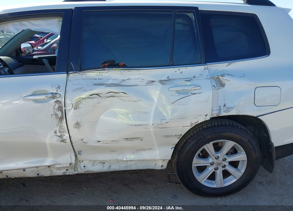 2013 TOYOTA HIGHLANDER BASE PLUS V6/BASE V6/SE V6 VIN: 5TDZK3EH5DS120087