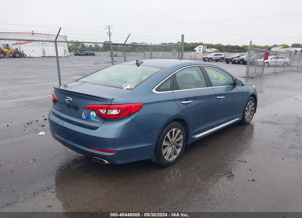 2016 HYUNDAI SONATA SPORT VIN: 5NPE34AF4GH347058