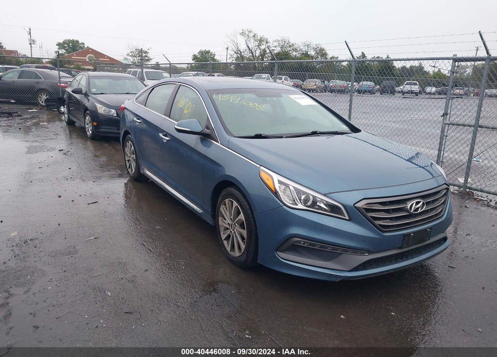 2016 HYUNDAI SONATA SPORT VIN: 5NPE34AF4GH347058