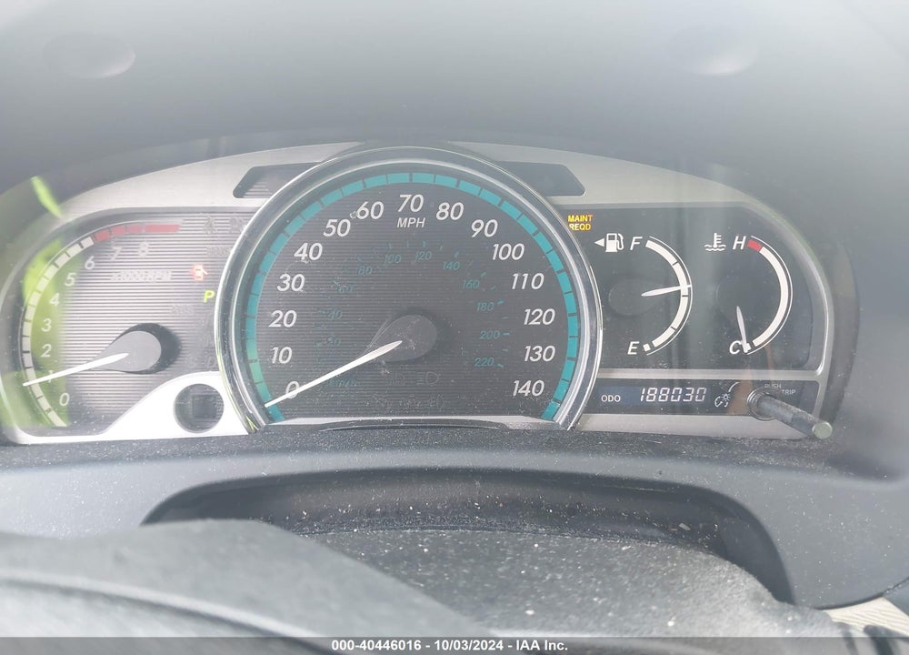 2009 TOYOTA VENZA BASE V6 VIN: 4T3BK11A19U012327
