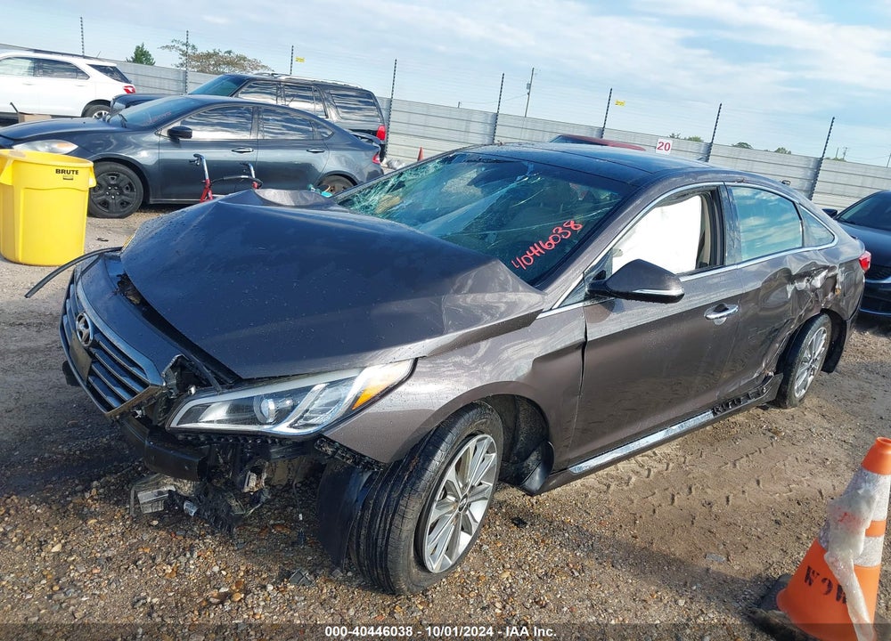 2016 HYUNDAI SONATA VIN: 5NPE34AF3GH377605