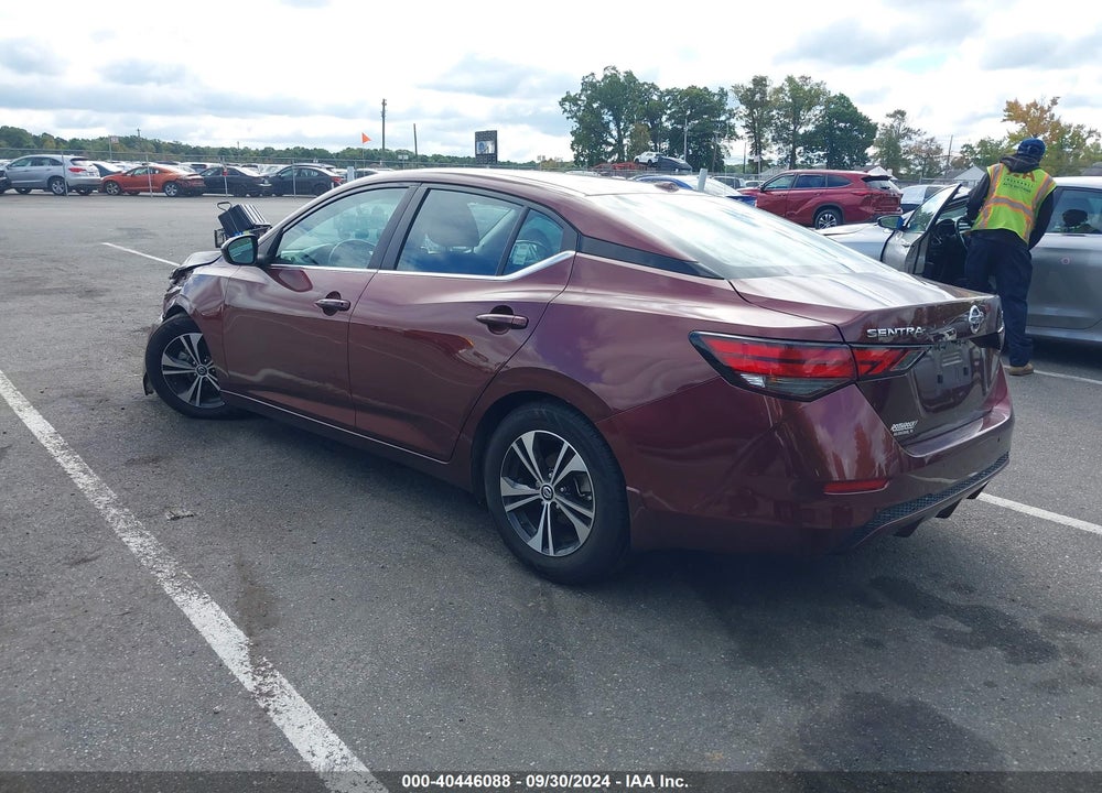 2021 NISSAN SENTRA SV XTRONIC CVT VIN: 3N1AB8CV4MY330405