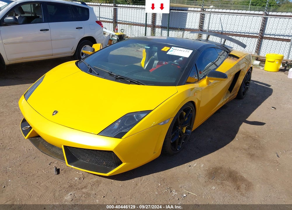 2009 LAMBORGHINI GALLARDO LP560-4 VIN: ZHWGU54T49LA08631