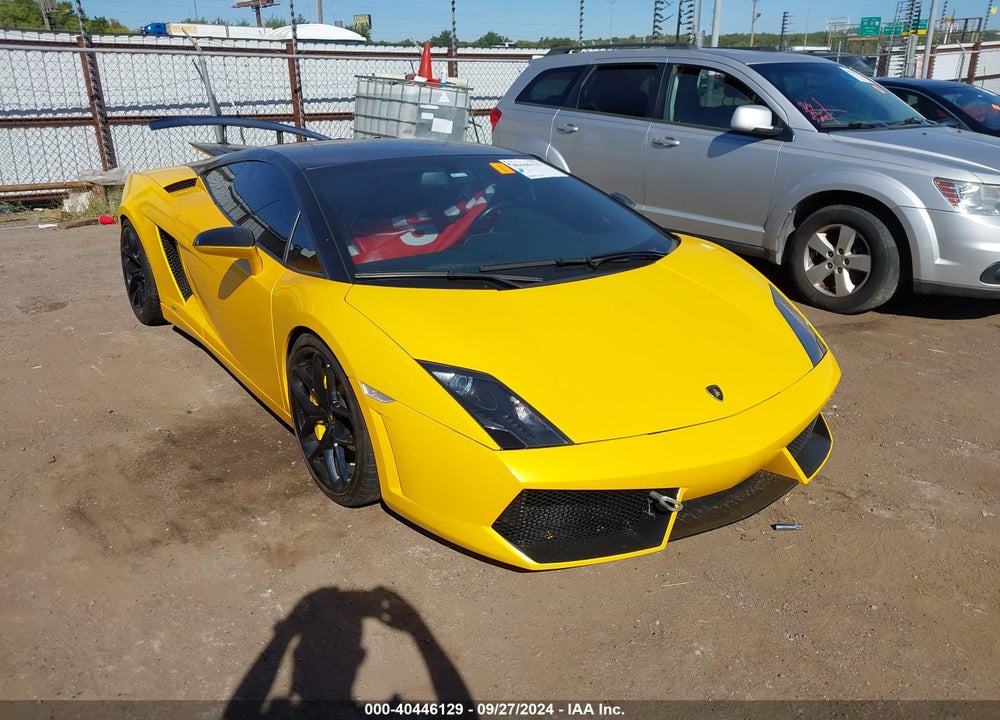 2009 LAMBORGHINI GALLARDO LP560-4 VIN: ZHWGU54T49LA08631