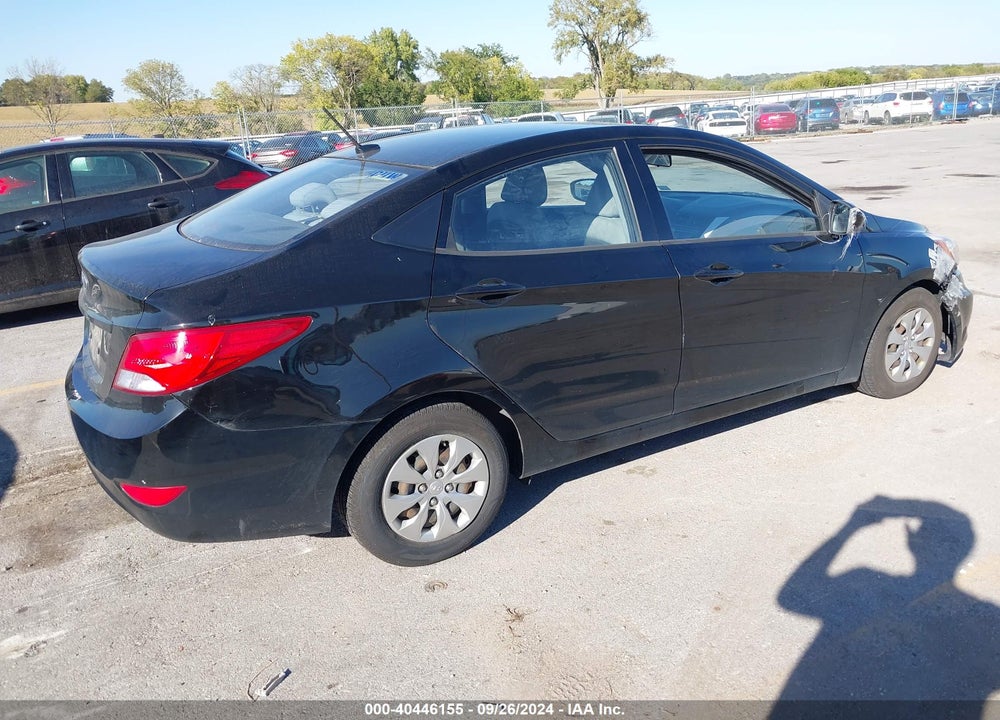 2016 HYUNDAI ACCENT SE VIN: KMHCT4AE4GU982717