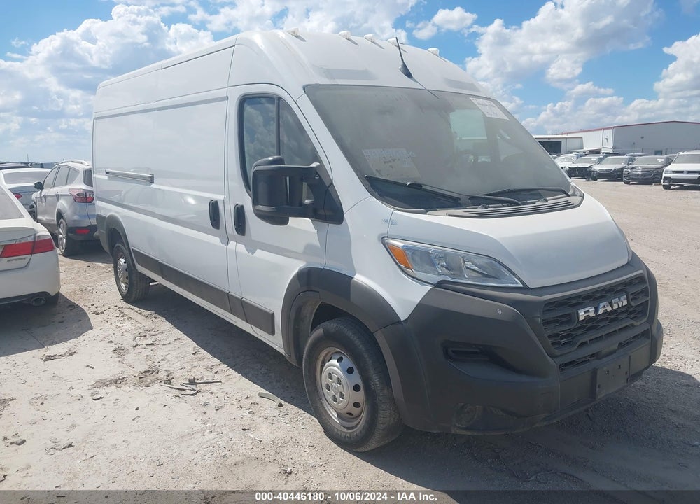 2023 RAM PROMASTER 2500 HIGH ROOF 159 WB VIN: 3C6LRVDG4PE518080