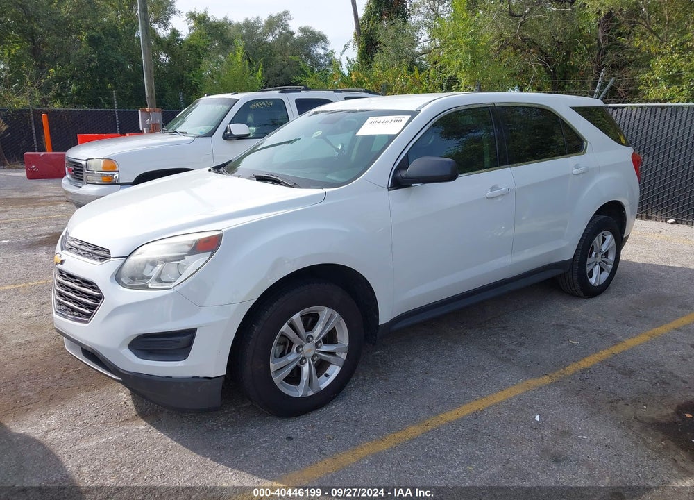 2016 CHEVROLET EQUINOX LS VIN: 2GNALBEK1G1112040