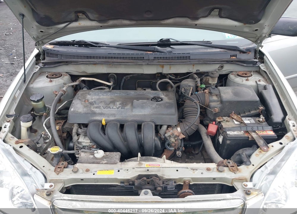 2004 TOYOTA COROLLA LE VIN: 2T1BR32E44C287489
