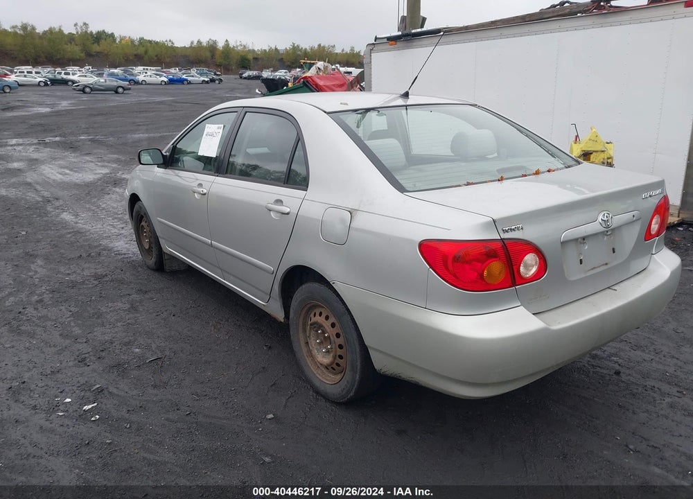 2004 TOYOTA COROLLA LE VIN: 2T1BR32E44C287489