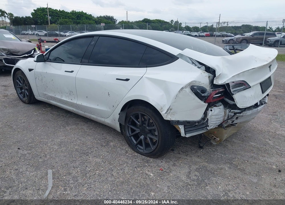2023 TESLA MODEL 3 REAR-WHEEL DRIVE VIN: 5YJ3E1EA2PF560877